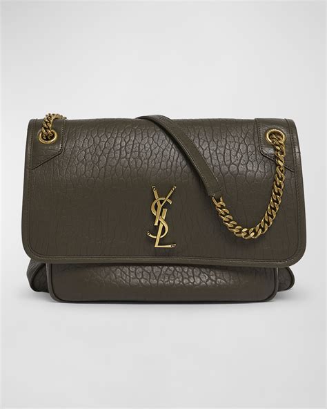 ysl lambskin|Saint Laurent Niki Large YSL Crossbody Bag in Lambskin Leather.